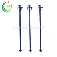 4meter steel prop expandable Q235 u head adjustable formwork steel prop jack